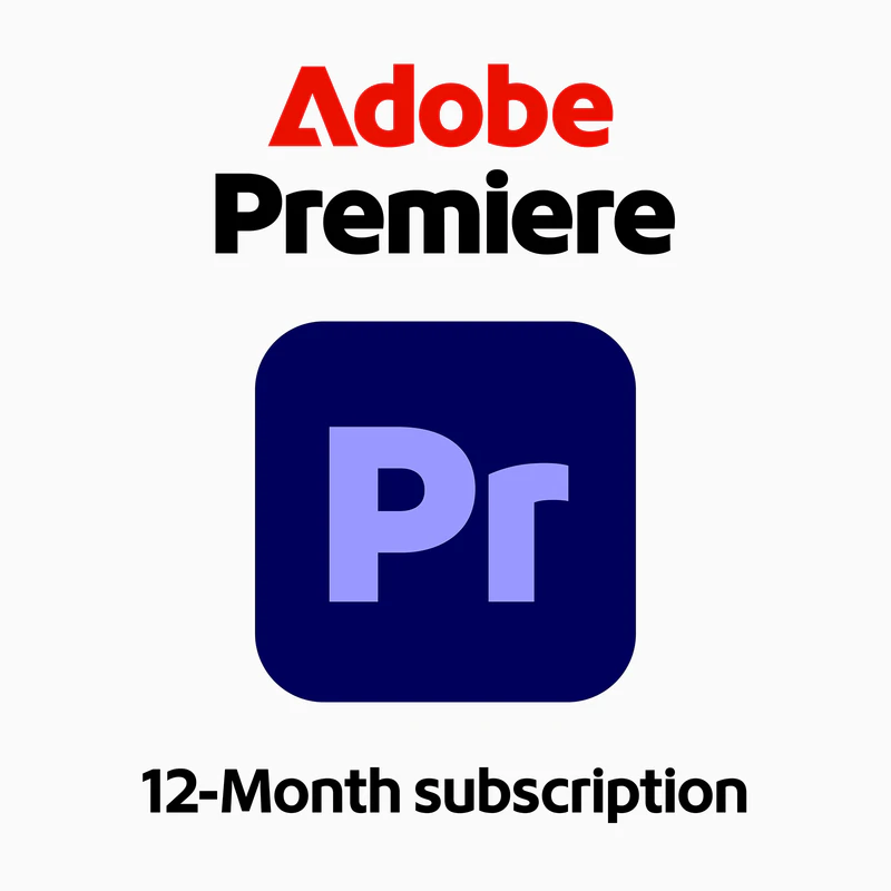 Adobe Premiere — abonnement 12 mois